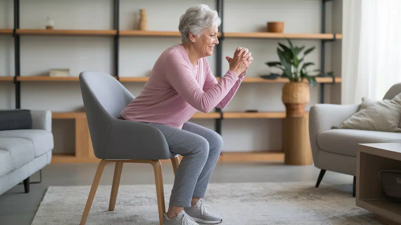 Chair-Squats