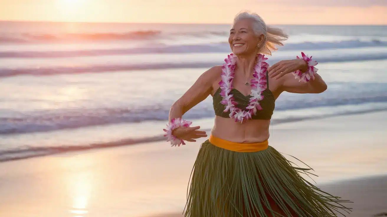 Hula Dance (Hawaiian-Inspired)
