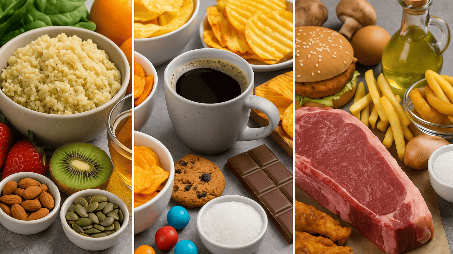 Sattvic, Rajasic, and Tamasic Foods