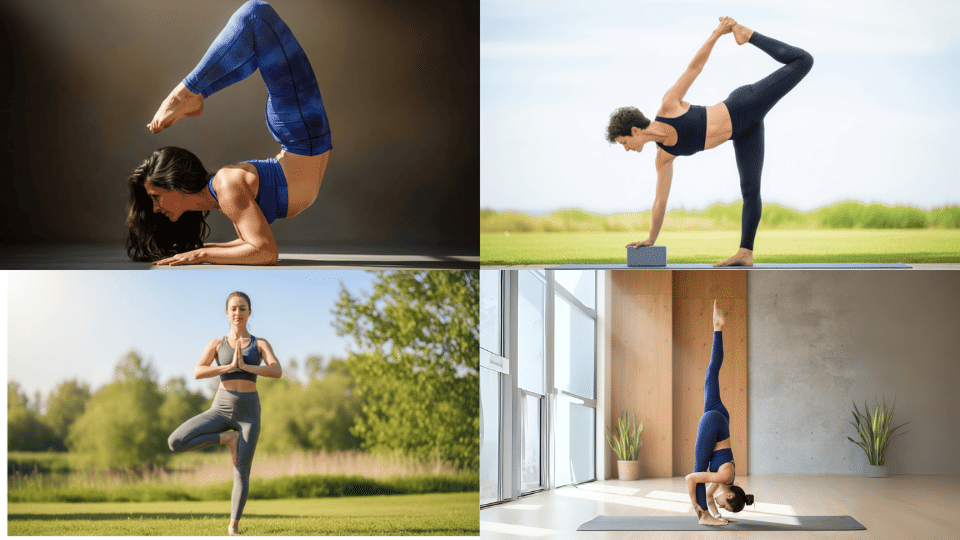 one leg yoga pose