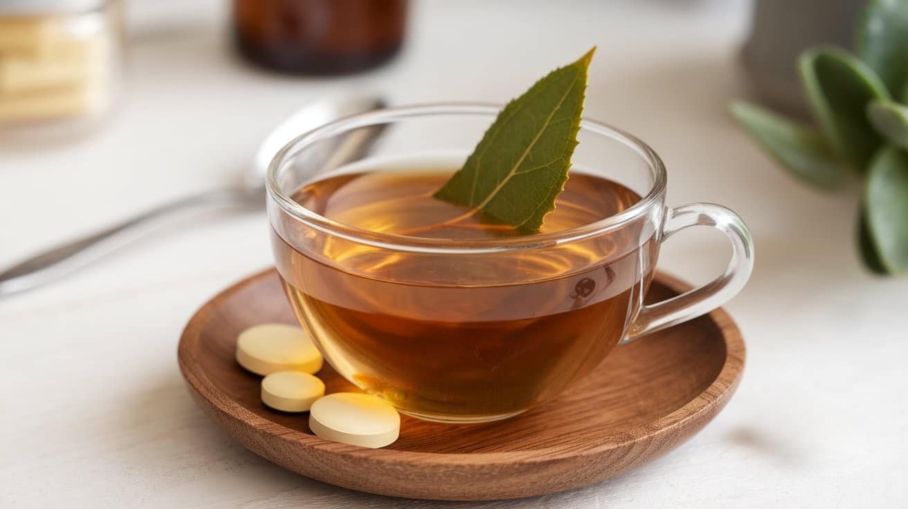 Bay leaf tea drug interaction