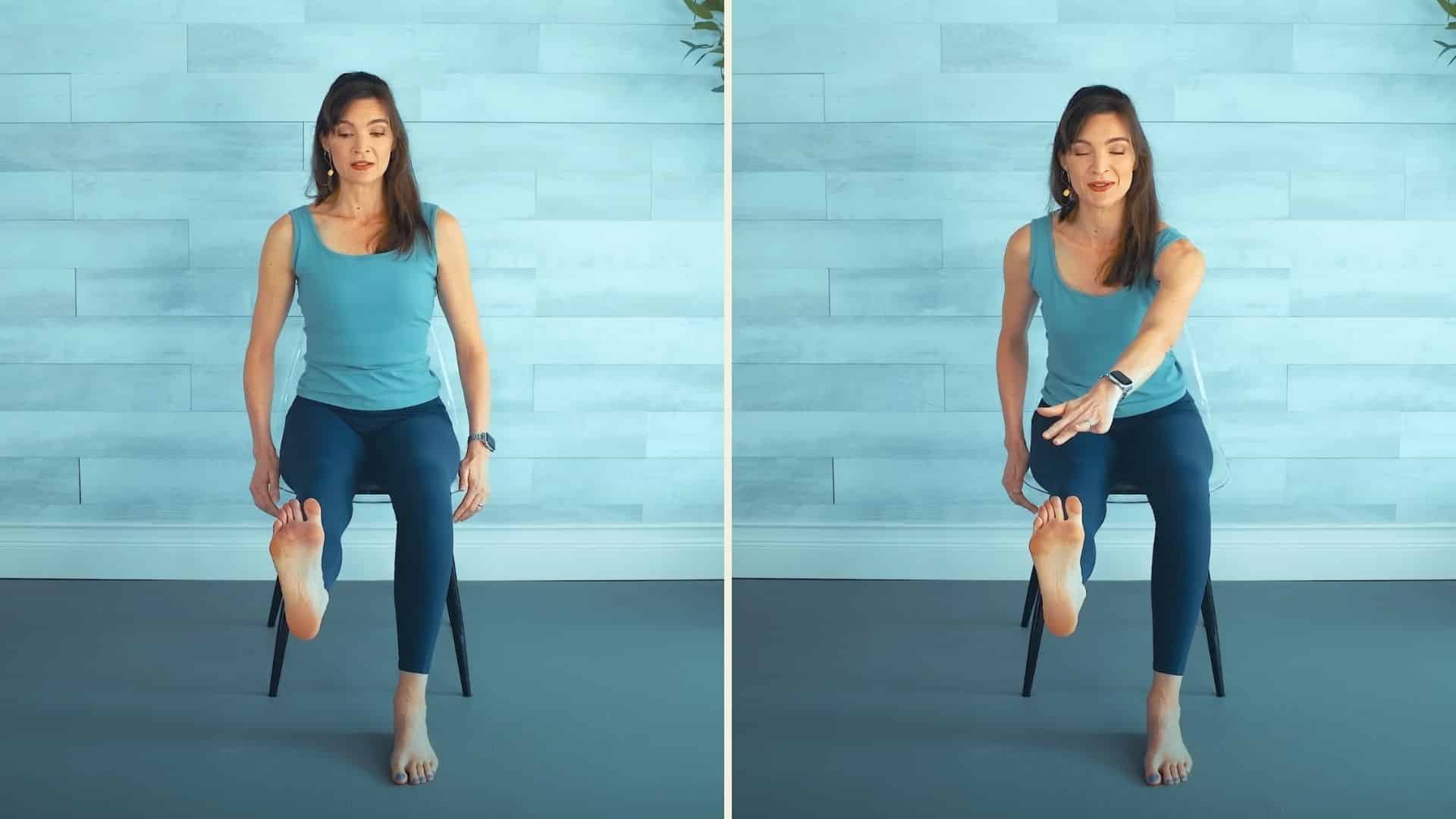 Hamstring-Stretch