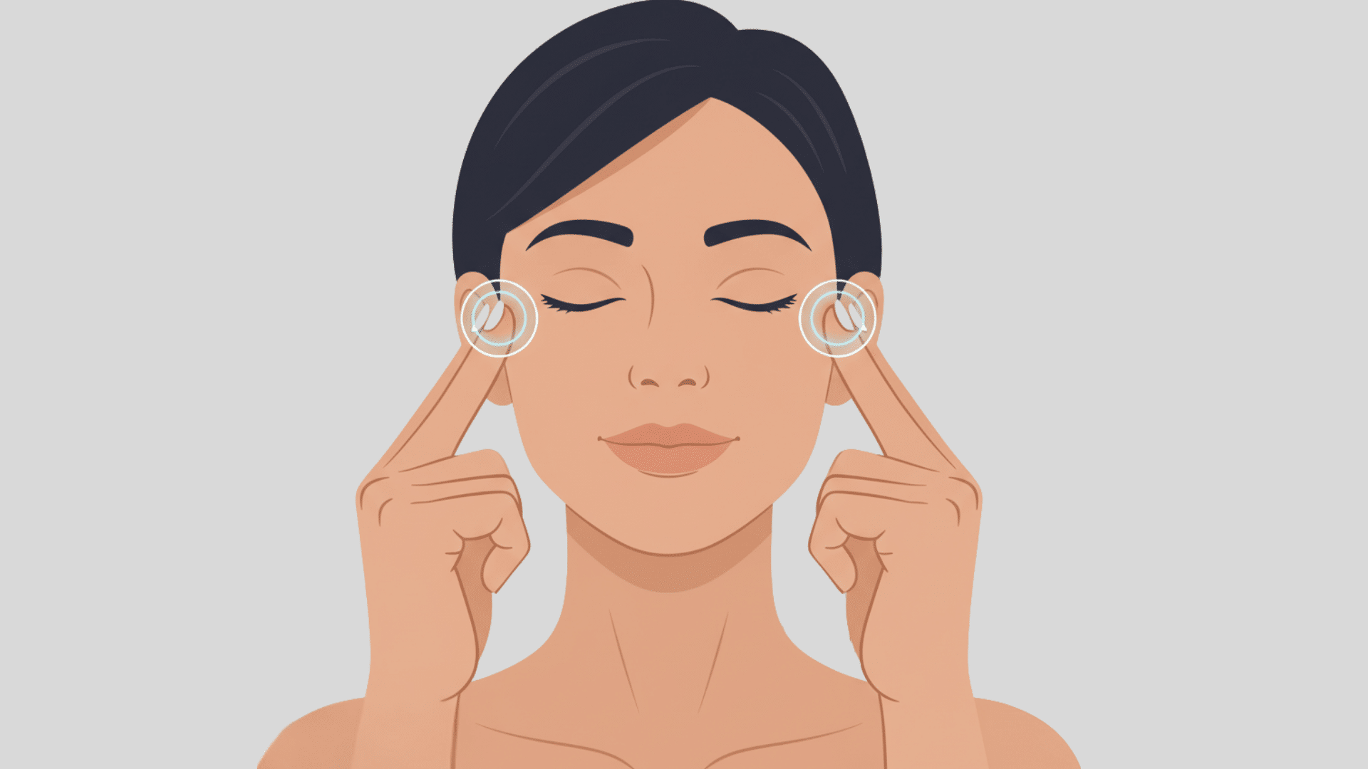 Jaw Massage Around Ears