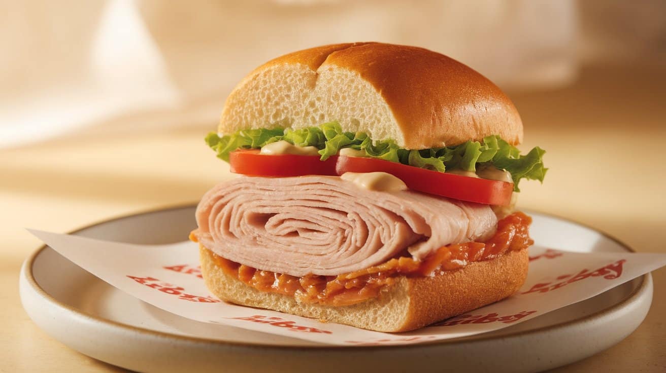 arby roast turkey slide