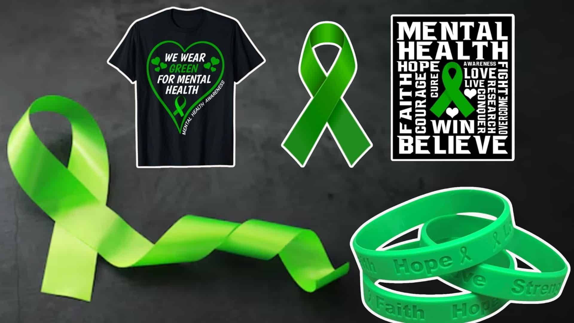 green for mental health awareness color