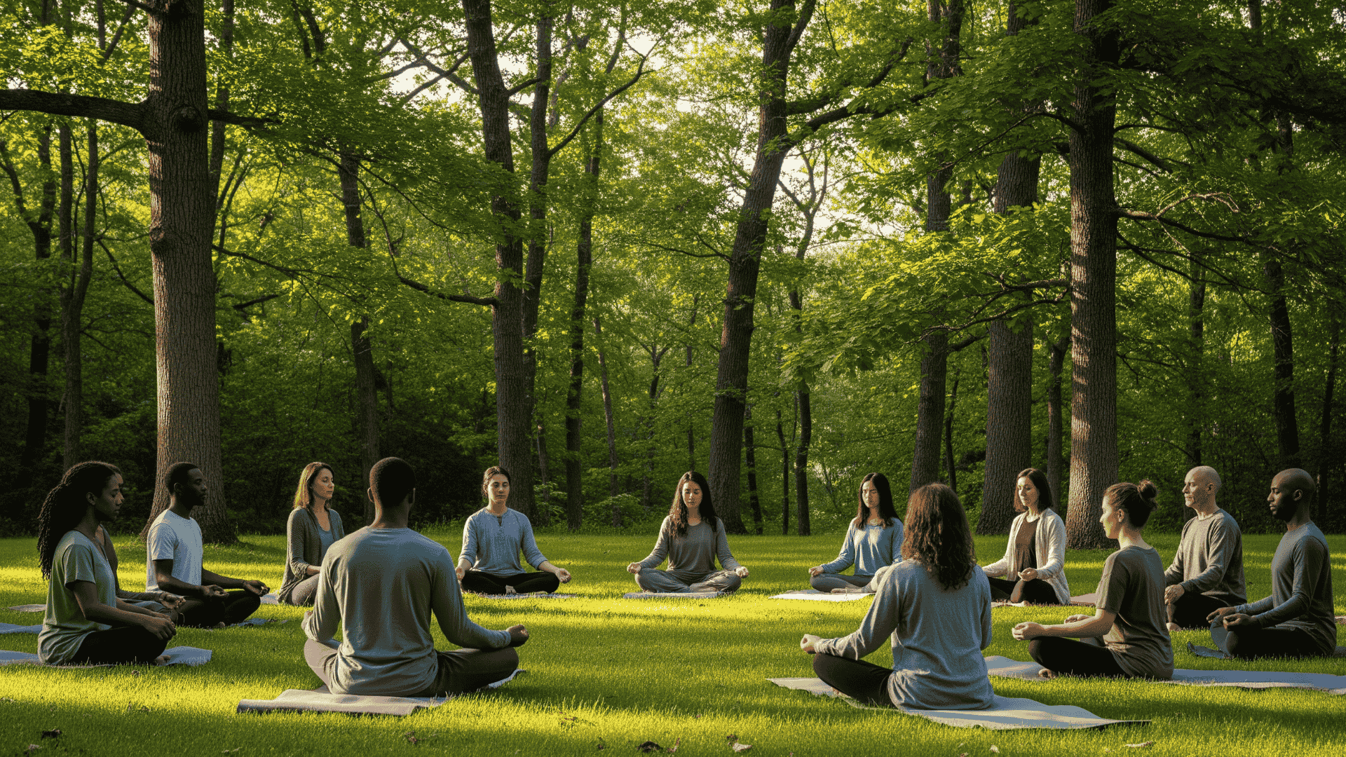 peaceful yoga retreat