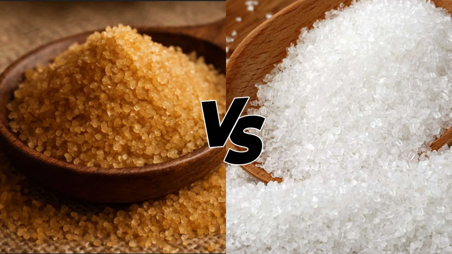 is brown sugar healthier than white sugar