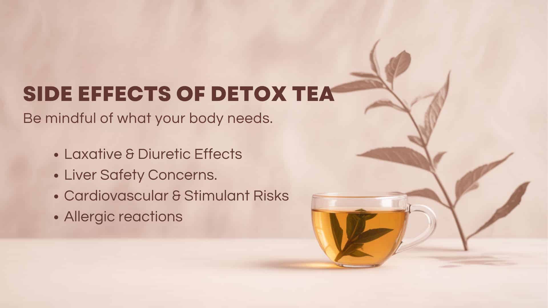 side effects of detox tea