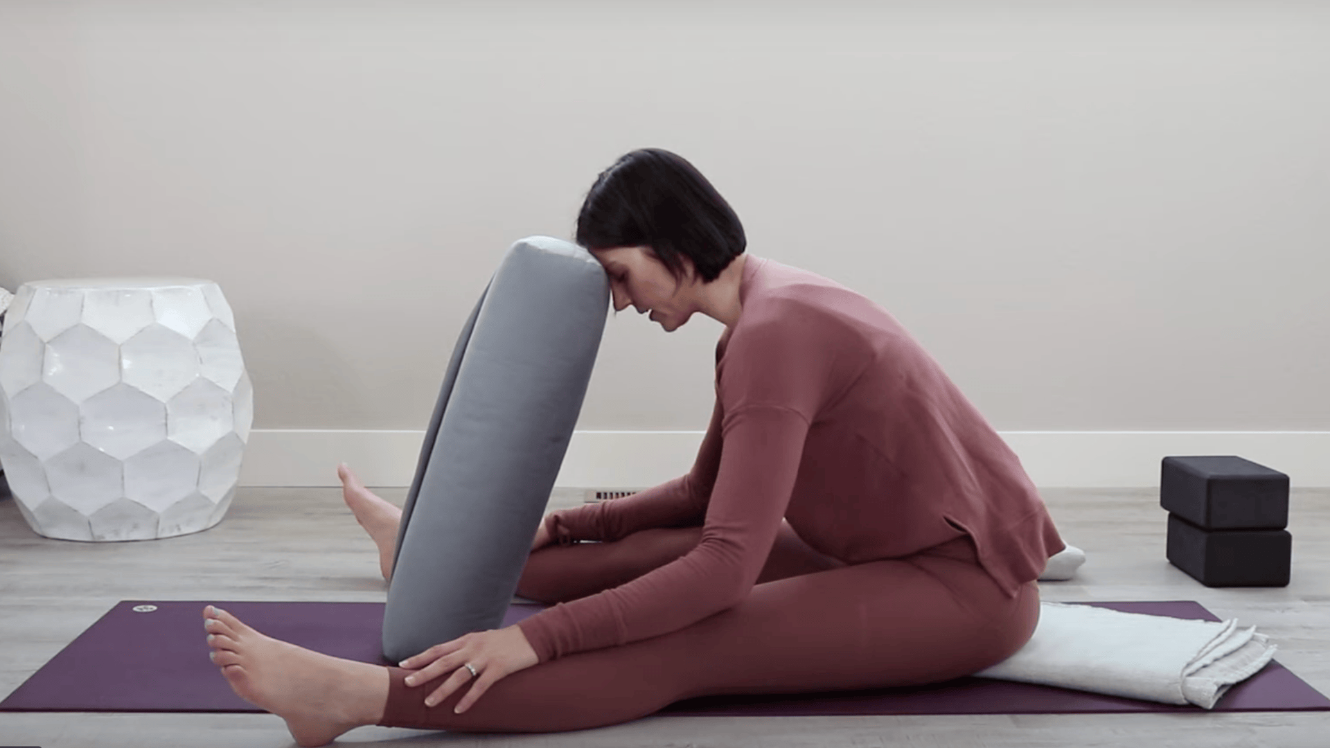 Supported Seated Angle Pose