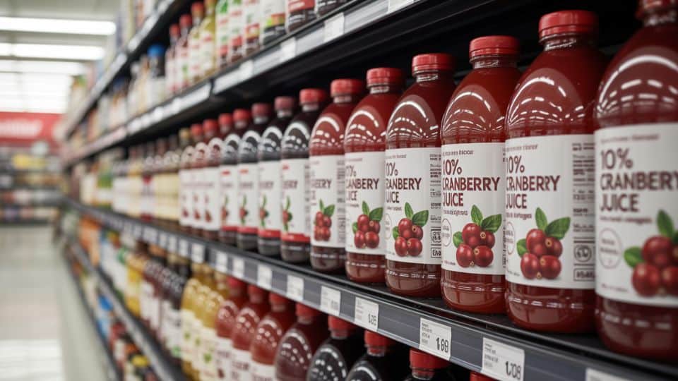 Drinking Cranberry Juice the Right Way