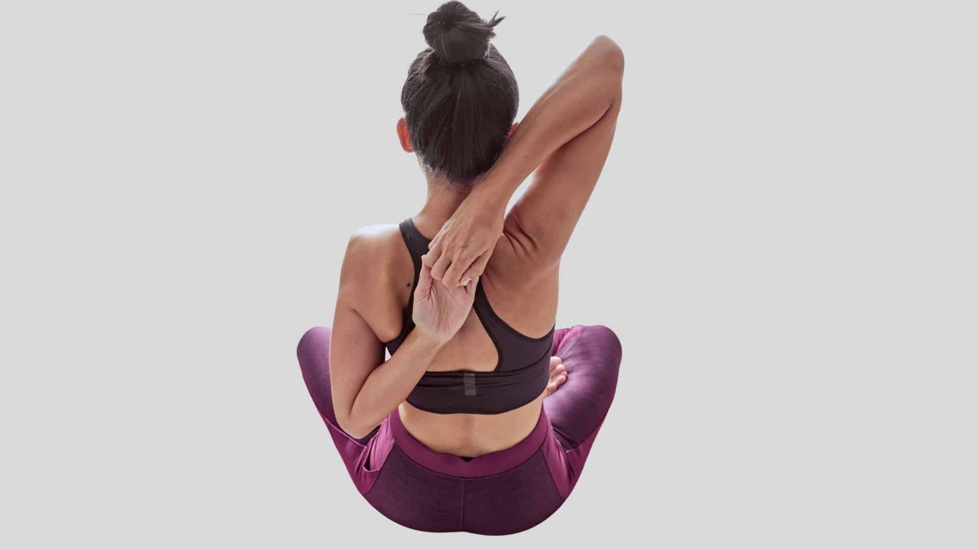 gomukhasana arms