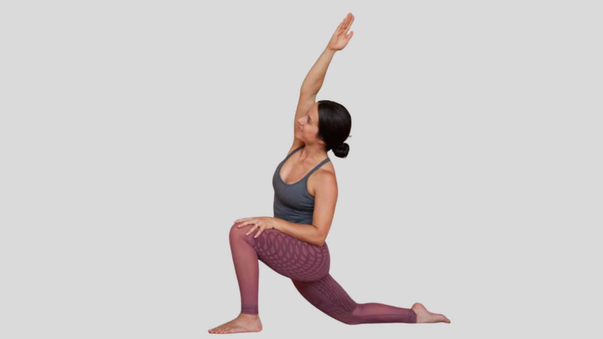 kneeling lunge side stretch