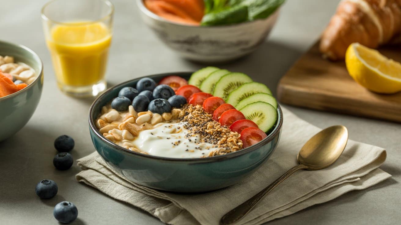 5 minute breakfast power bowl