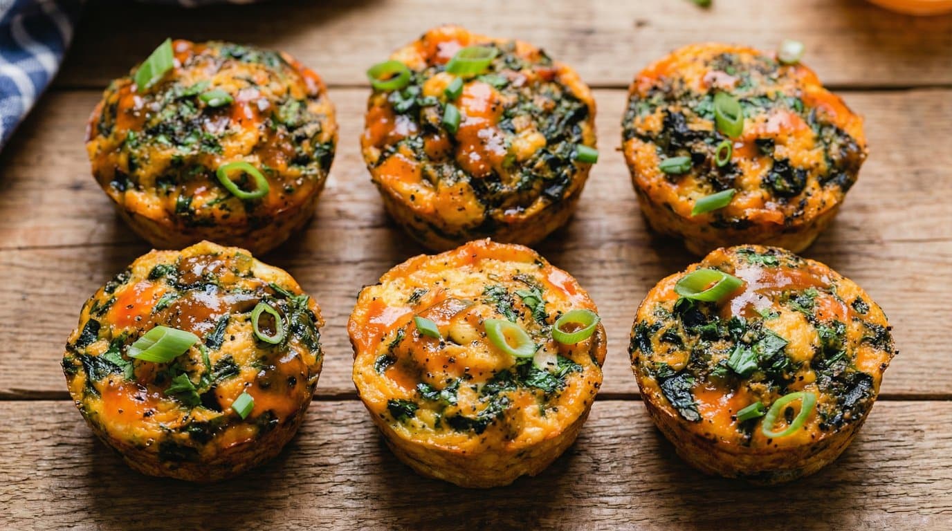 buffalo chicken egg cups