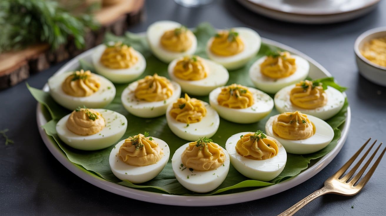 deviled eggs