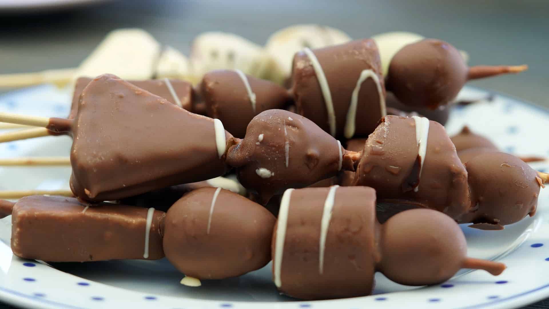 frozen paleo banana bites