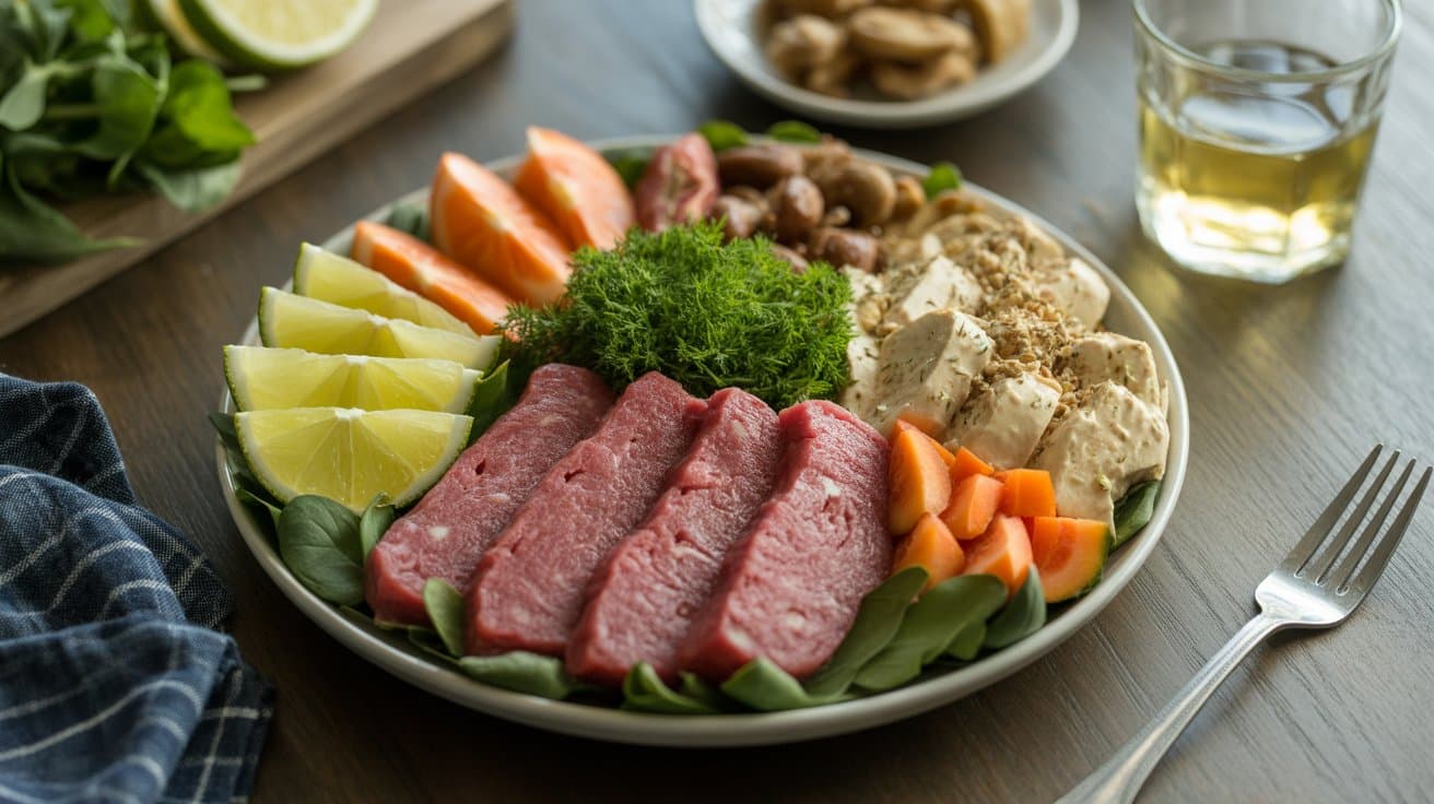 high protein keto meal