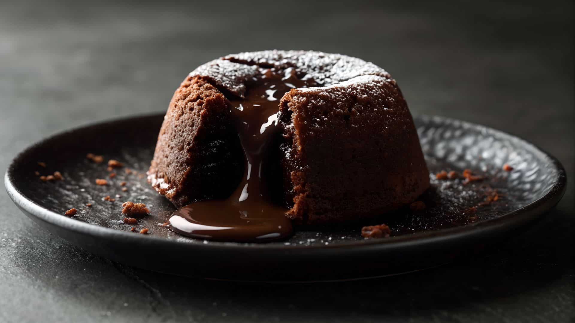 paleo chocolate lava cake