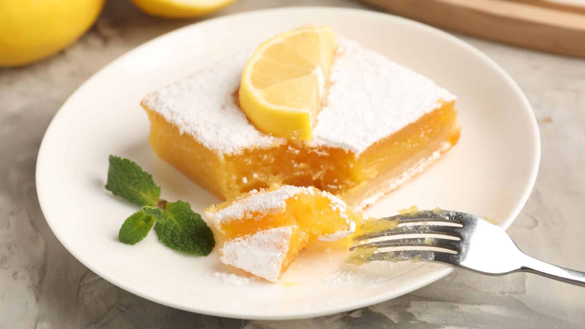 paleo lemon bars