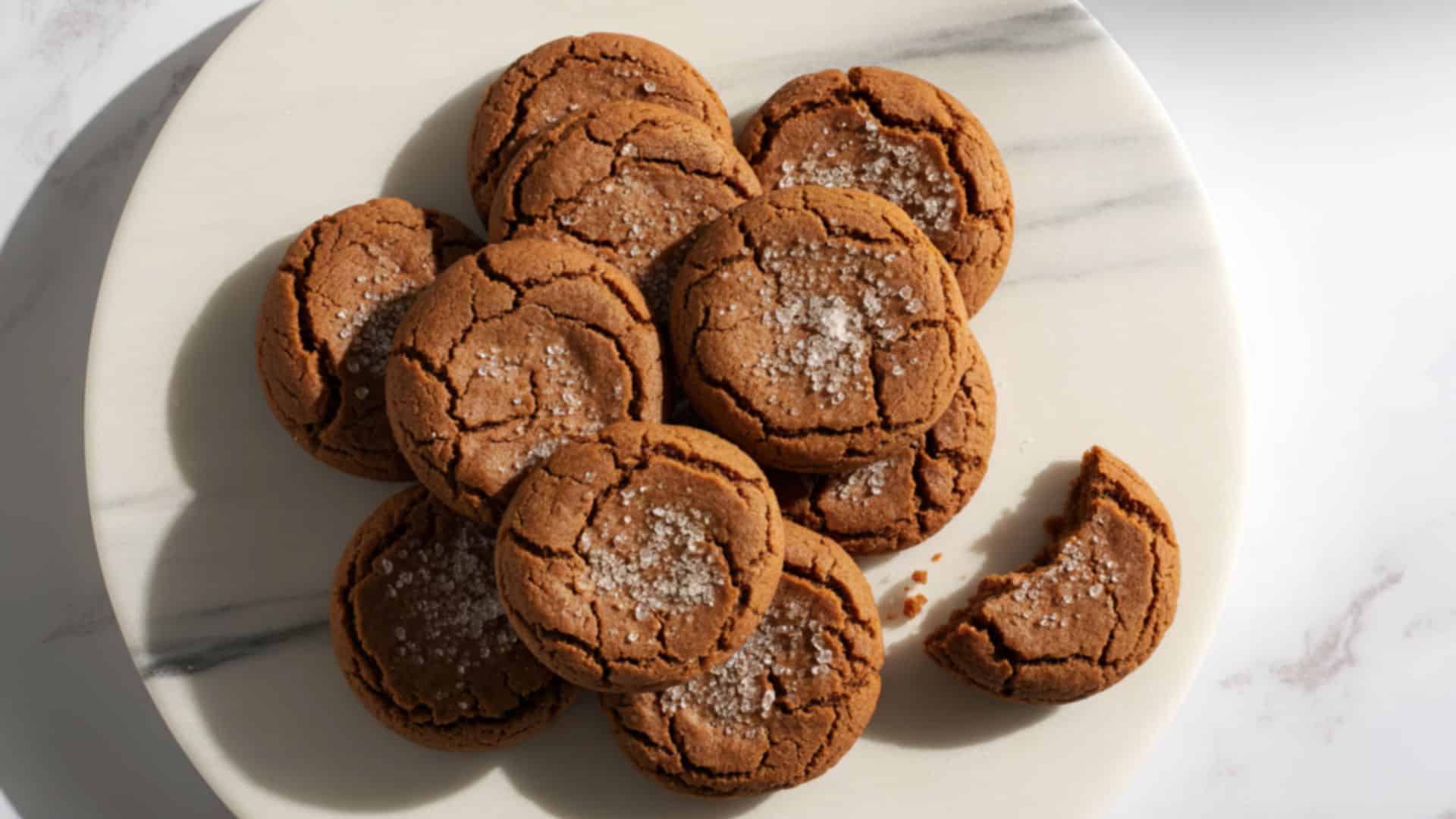 paleo molasses cookies