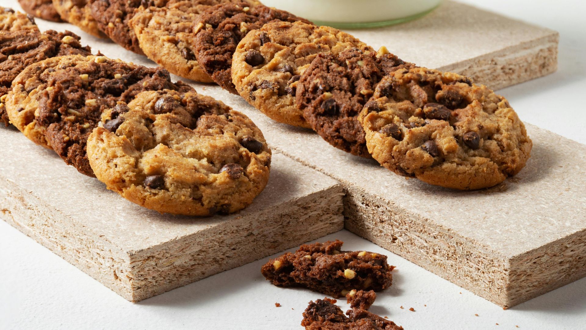 paleo tahini chocolate chip cookies