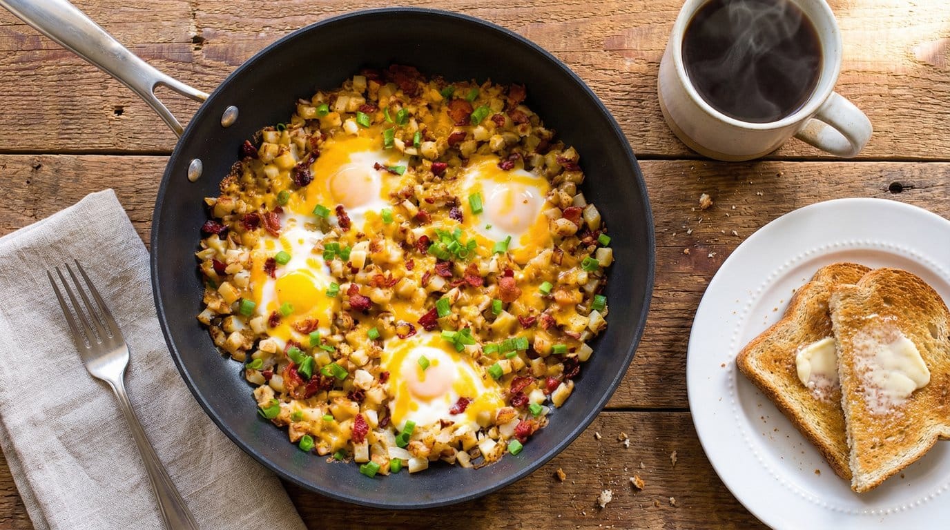 potato and egg skillet