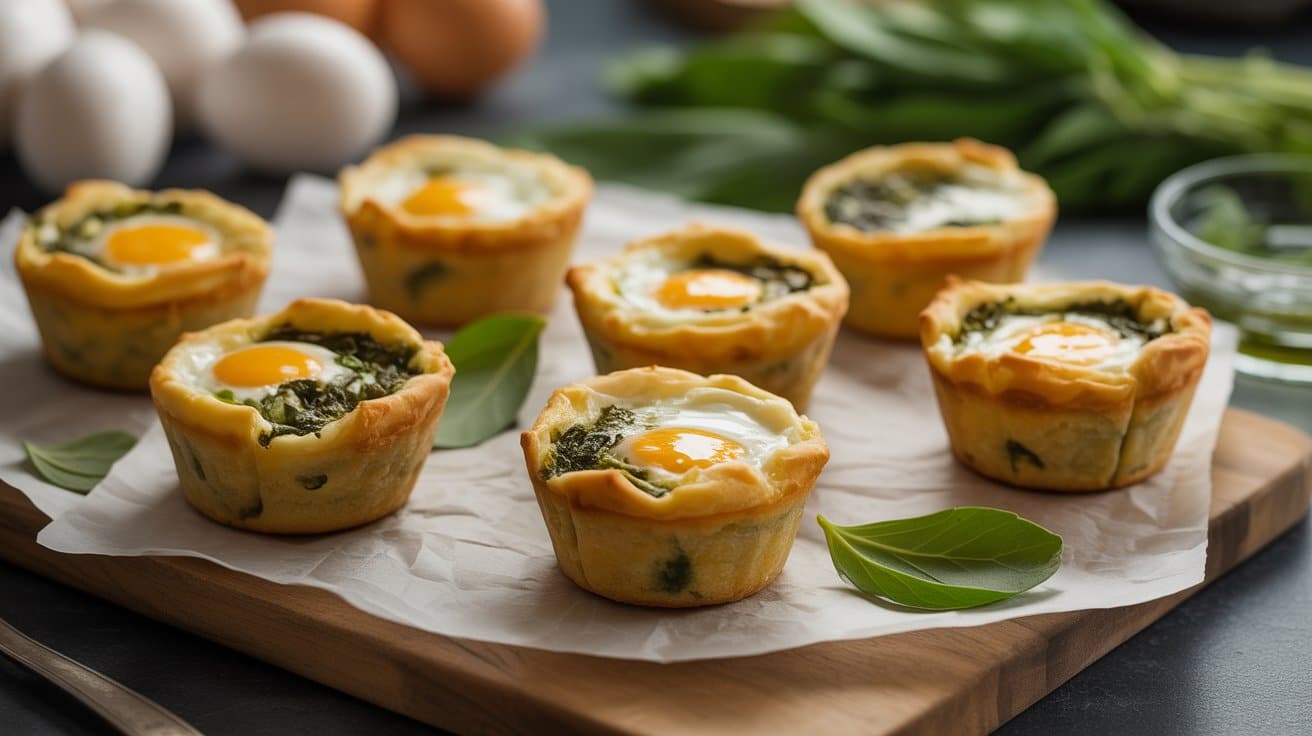 spanakopita egg muffins