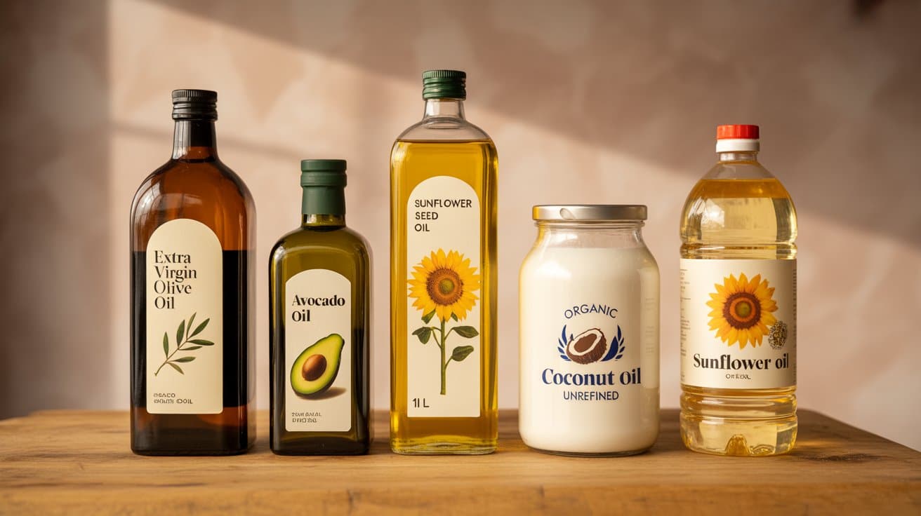 sunflower oil vs other common oils