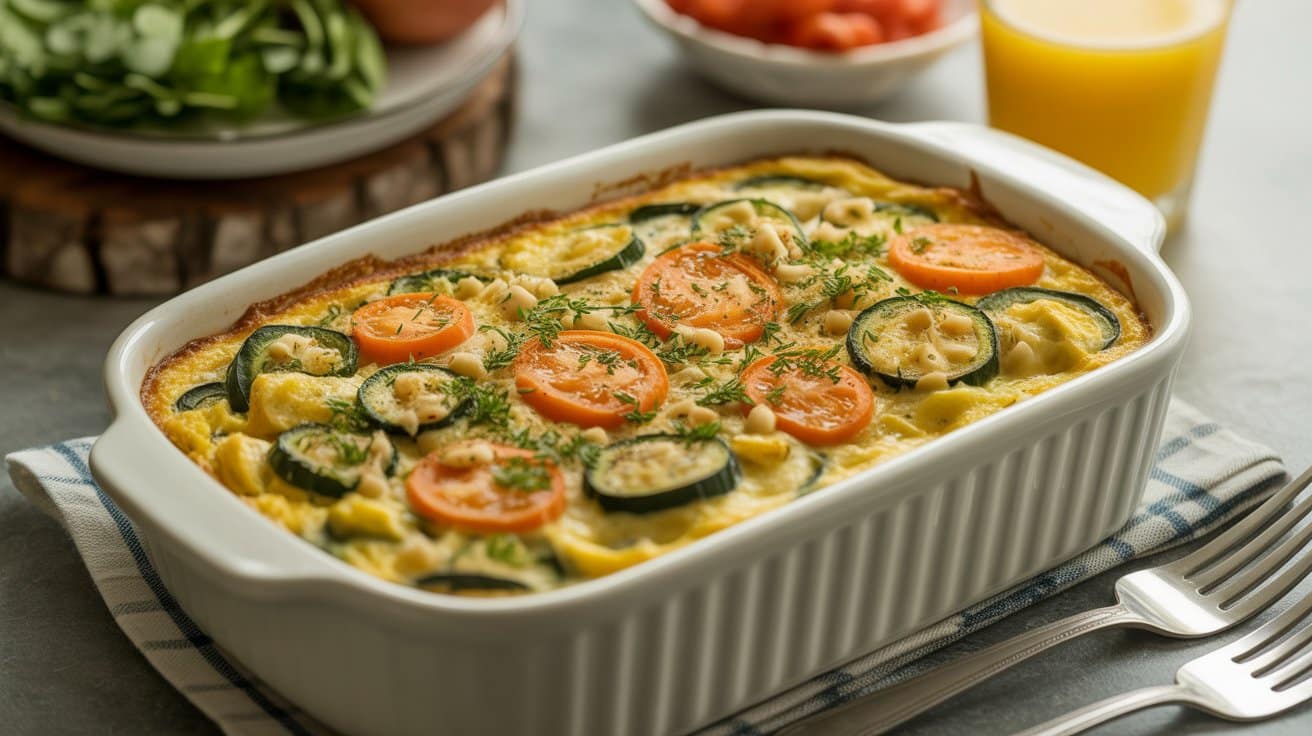 veggie breakfast casserole